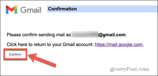 gmail bekræfte alias