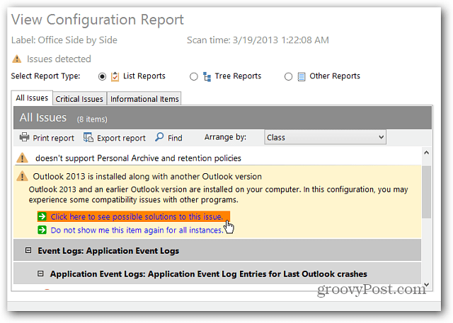 Rett Microsoft Office-problemer med Office Configuration Analyzer Tool