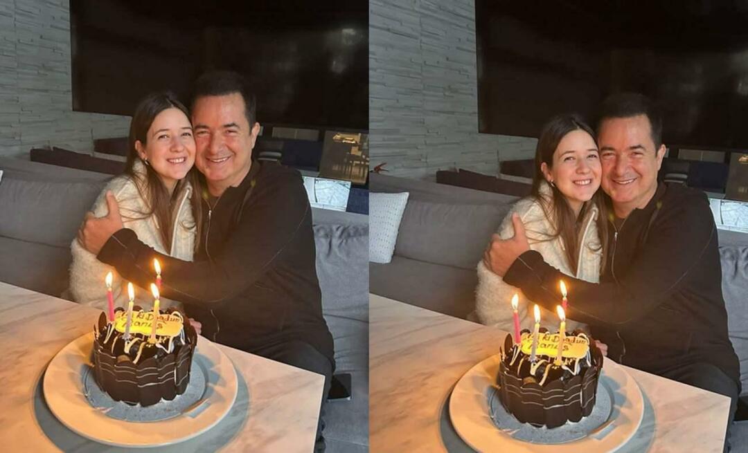 Følelsesmæssig besked fra Acun Ilıcalı til sin datter! 