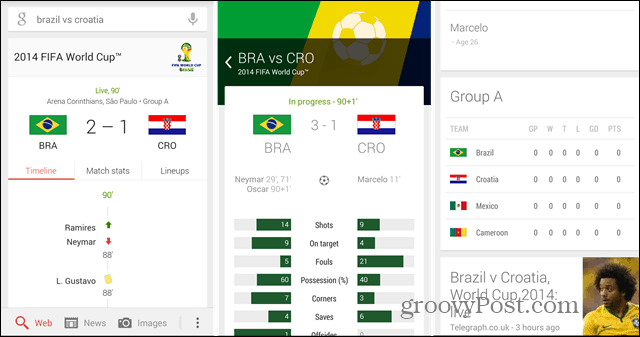 VM 2014: Brug Google Nu til at følge dine hold
