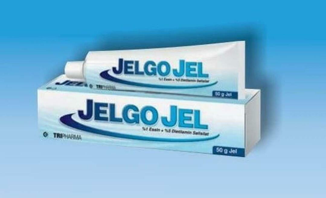 Hvad gør Jelgo gel, hvad er bivirkningerne? Brug af jelgo gel!