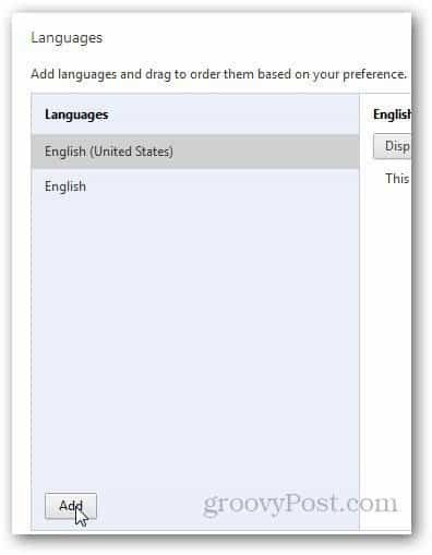 Skift Chrome Language 4
