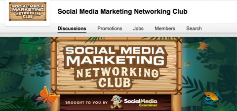 sociale medier marketing netværk klub header