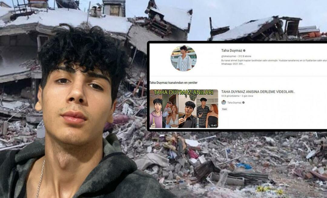 Aktier fra Taha Duymaz' konto, der mistede livet i jordskælvet, fik en reaktion!