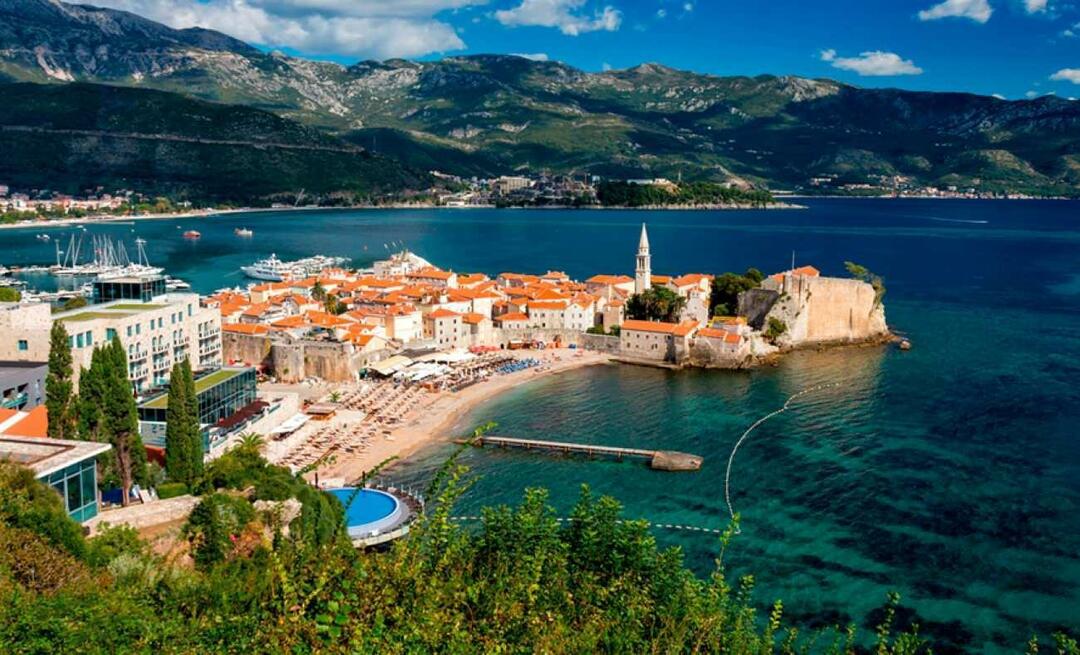 Hvor er Montenegro? Hvad er de steder at besøge i Montenegro? Kræver Montenegro et visum?