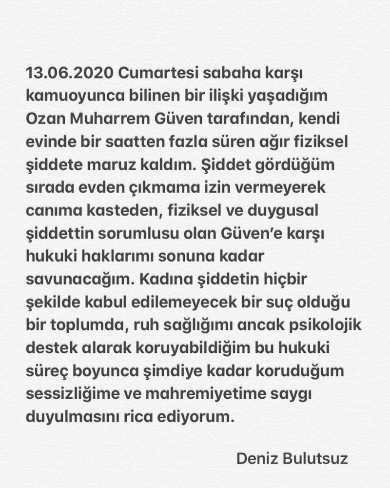 Ozan Güven, der brugte vold mod Deniz Bulutsuz, vil møde op for dommeren