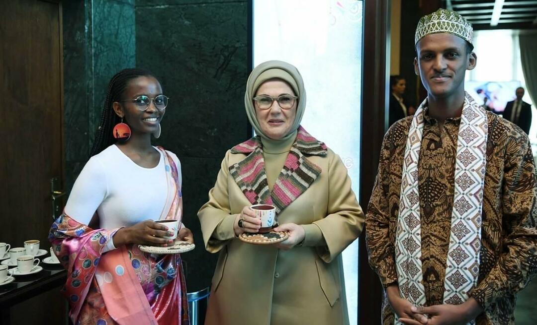 Emine Erdoğan kom sammen med African House Association! Afrikanske lande rækker en hjælpende hånd ud...