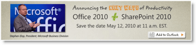 Start af Microsoft Office 2010