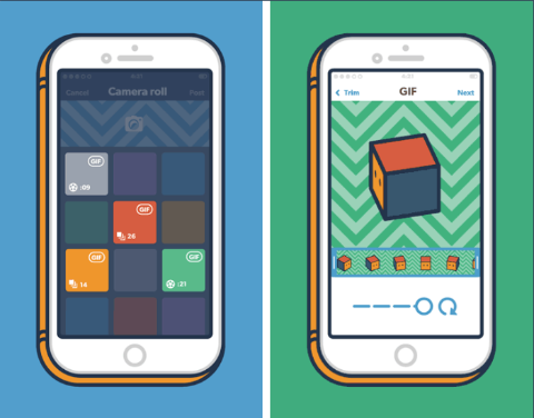 tumblr gif-oprettelsesværktøj til iOS