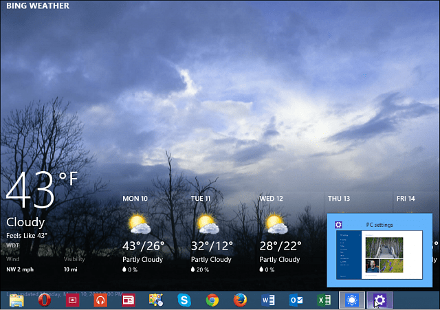 Windows 8.1-opdatering 1: Nye proceslinjefunktioner til moderne apps