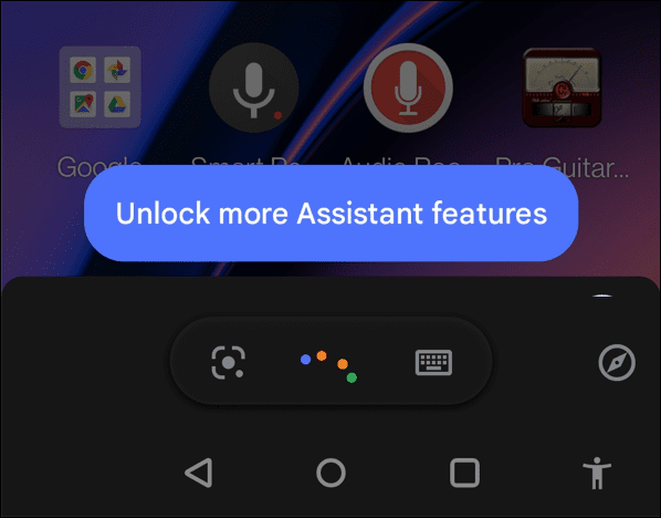start Google Assistant