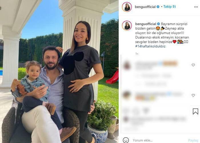 Bengü bliver mor for anden gang! Bengü annoncerede også hendes babys køn!