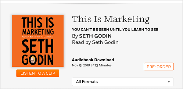 Moderne markedsføring: Visdom fra Seth Godin: Social Media Examiner