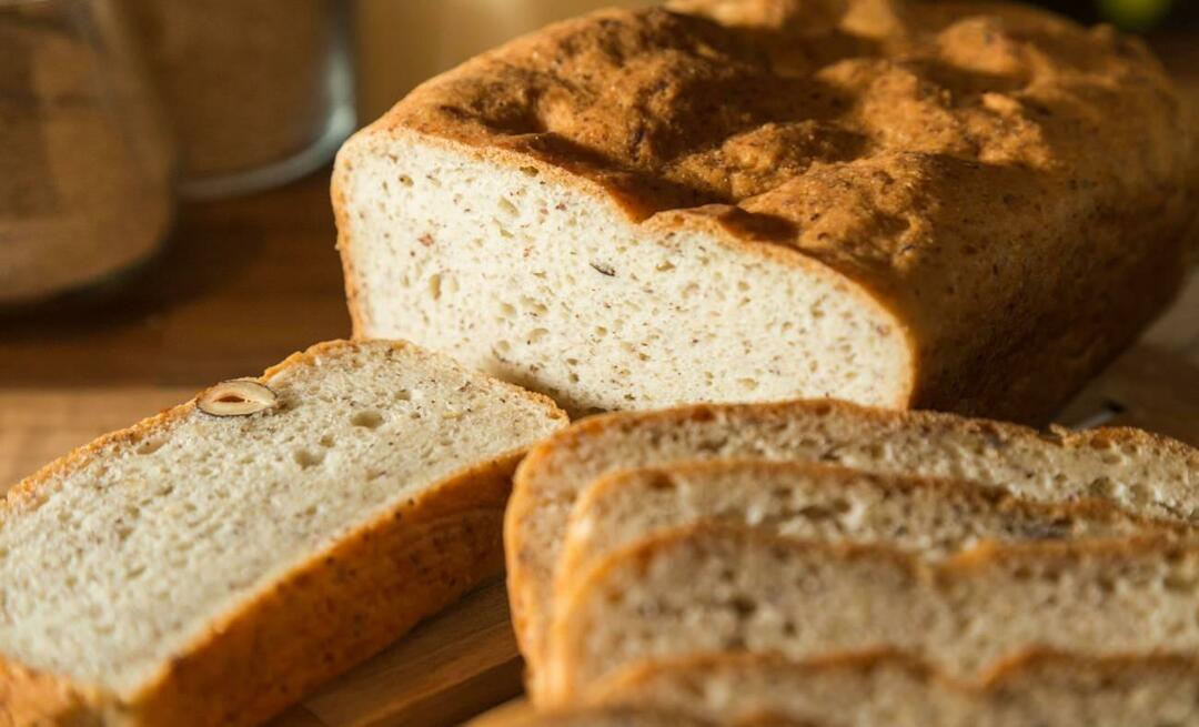 Hvordan laver man glutenfrit brød? Glutenfri diætbrød opskrift! Hvilket mel bruges til at lave glutenfrit brød?