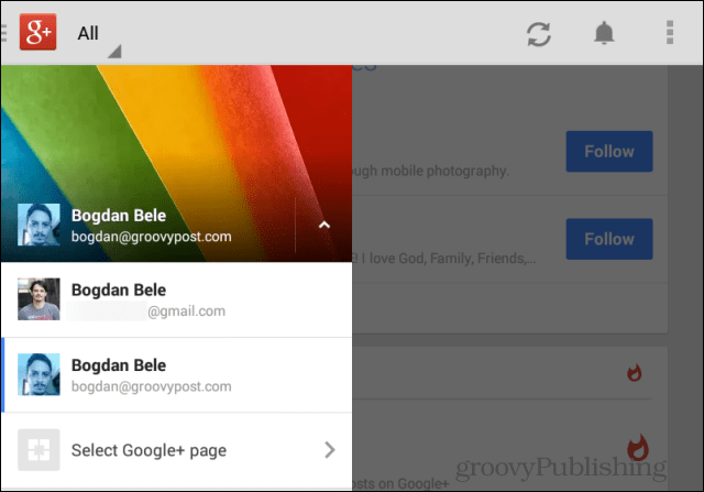 Google+ Android-app bliver opdateret: Sådan bruges de nye funktioner