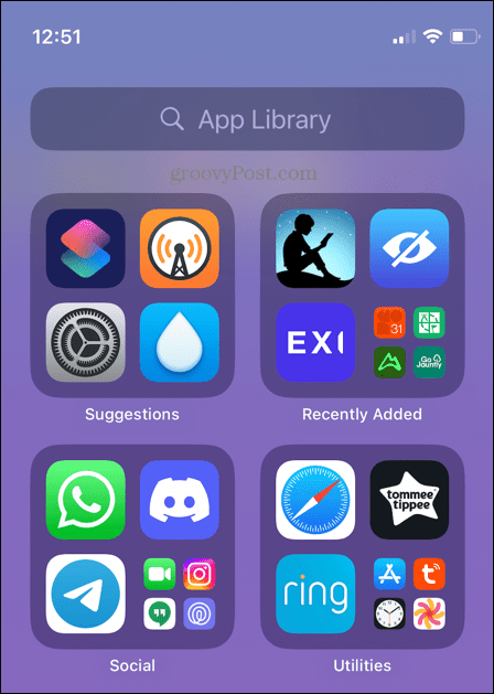 iphone app bibliotek