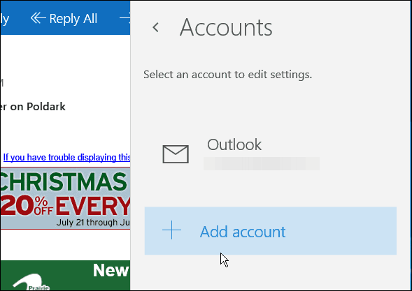 Mail-app Windows 10