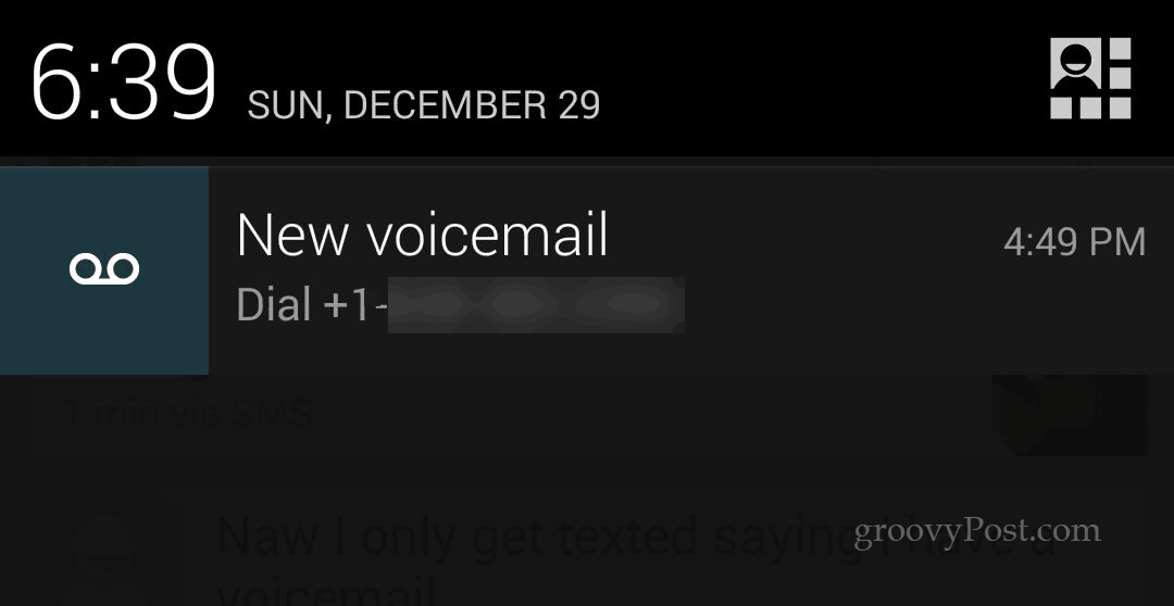 Fjern den irriterende voicemail-meddelelse på Android