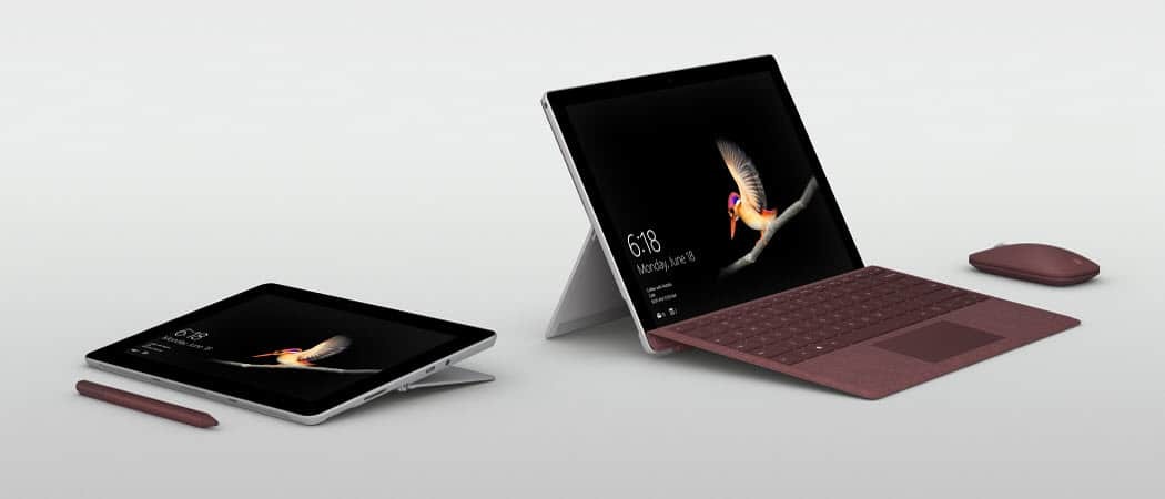 Microsoft annoncerer nyt 10-tommer Surface Go Fra 399 $