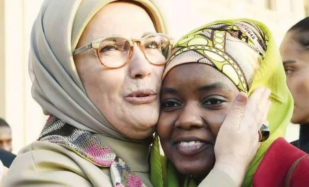 Emine Erdoğan kom sammen med African House Association! Afrikanske lande...