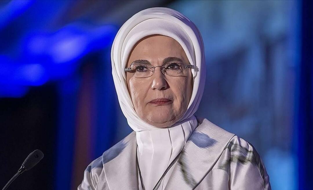 Gaza-opkald fra First Lady Erdoğan! "Jeg råber til menneskeheden, der ser på denne grusomhed."