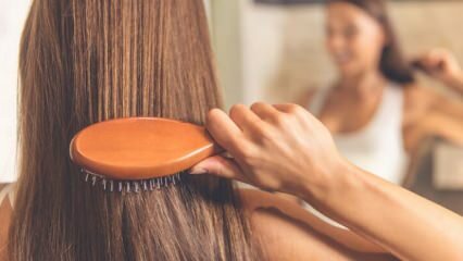 Forslag til naturlig pleje af elektrificeret hår derhjemme