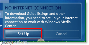 Windows 7 Media Center - opsætning