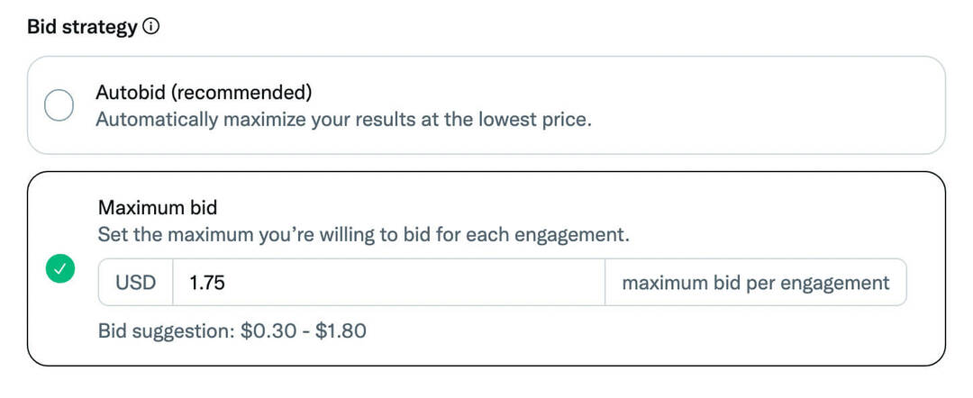 how-to-scale-twitter-ads-adjust-the-bid-settings-ads-manager-maximum-bud-strategy-bid-suggestion-example-5